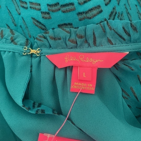 Lilly Pulitzer Caline Silk Blouse - Picture 9 of 12